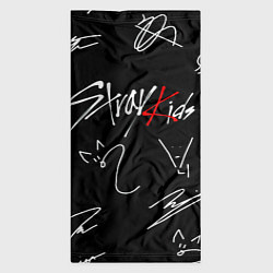 Бандана-труба Stray kids автографы лого, цвет: 3D-принт — фото 2