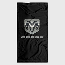 Бандана-труба Dodge logo, цвет: 3D-принт — фото 2