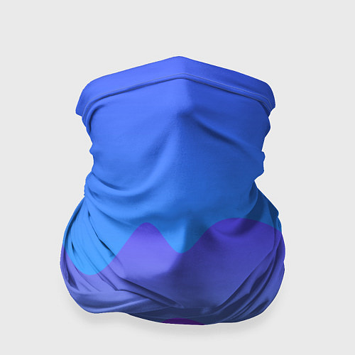 Бандана Волнистые линии с эффектом / 3D-принт – фото 1