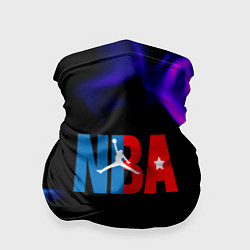 Бандана-труба NBA neon flame, цвет: 3D-принт