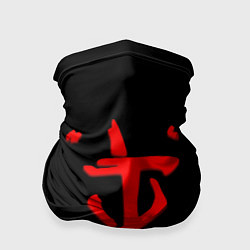 Бандана-труба Doom logo red, цвет: 3D-принт