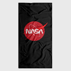 Бандана-труба Nasa logo red, цвет: 3D-принт — фото 2