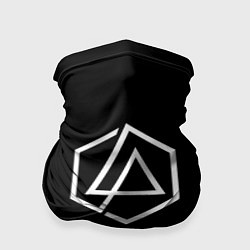 Бандана-труба Linkin park logo white, цвет: 3D-принт