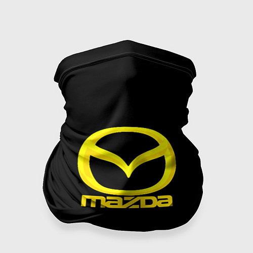 Бандана Mazda yellow / 3D-принт – фото 1