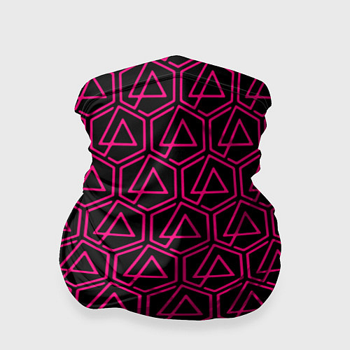 Бандана Linkin park pink logo / 3D-принт – фото 1