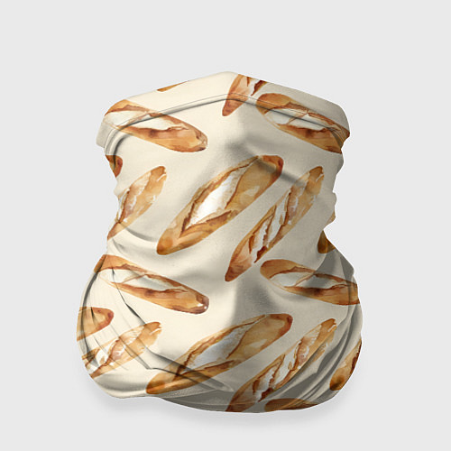 Бандана The baguette pattern / 3D-принт – фото 1