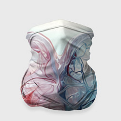 Бандана-труба Сердце - плазменная текстура, цвет: 3D-принт