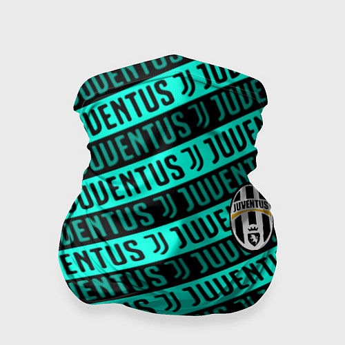 Бандана Juventus pattern logo steel / 3D-принт – фото 1