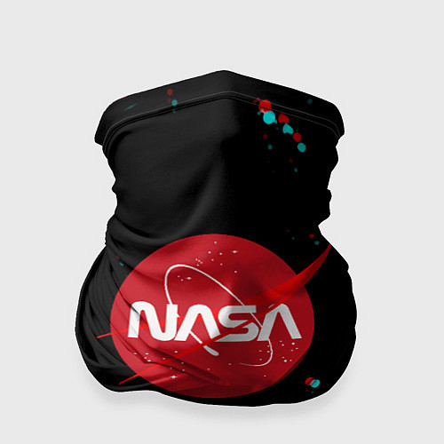 Бандана NASA glitch splash / 3D-принт – фото 1