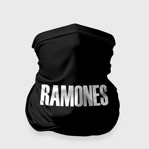 Бандана Ramones white logo / 3D-принт – фото 1