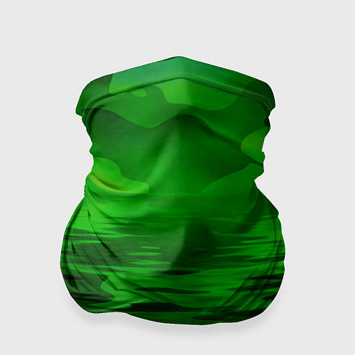 Бандана Камуфляж с водой / 3D-принт – фото 1