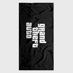 Бандана-труба Grand theft auto logo, цвет: 3D-принт — фото 2