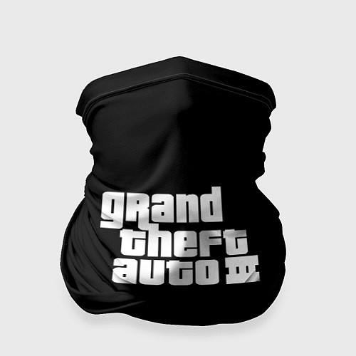 Бандана GTA3 logo / 3D-принт – фото 1