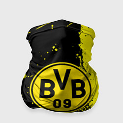 Бандана-труба Borussia fc краски, цвет: 3D-принт