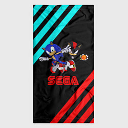 Бандана-труба Sonic sega geometry, цвет: 3D-принт — фото 2
