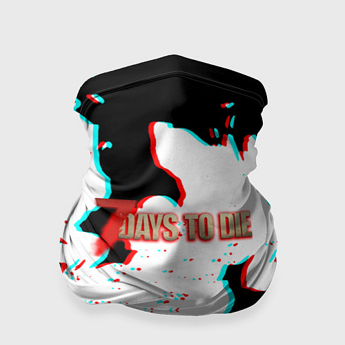 Бандана 7 Days to die glitch fire / 3D-принт – фото 1