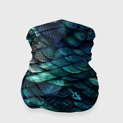 Бандана Перламутровая змеиная кожа / 3D-принт – фото 1