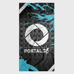 Бандана-труба Portal game краски, цвет: 3D-принт — фото 2