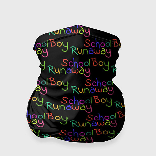 Бандана Logo - Schoolboy Runaway pattern / 3D-принт – фото 1