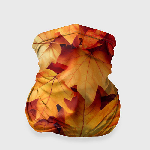 Бандана Осенние кленовые листья / 3D-принт – фото 1