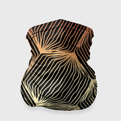 Бандана Узоры в форме сот с огненным переливом