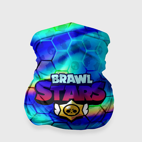 Бандана Brawl stars neon gradient / 3D-принт – фото 1