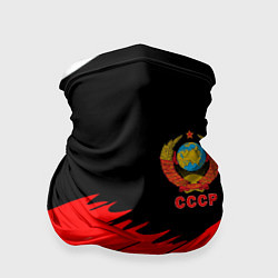 Бандана-труба СССР краски абстрактные текстура, цвет: 3D-принт