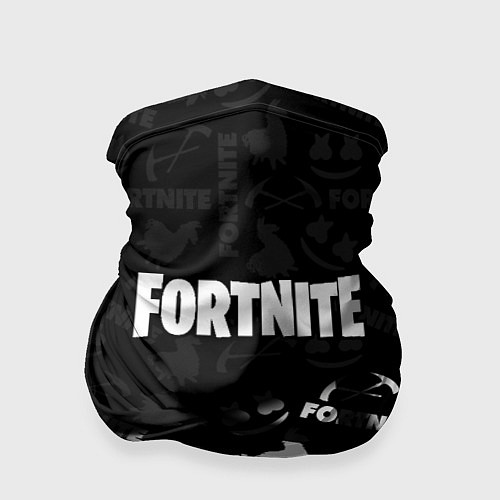 Бандана Fortnite pattern black / 3D-принт – фото 1