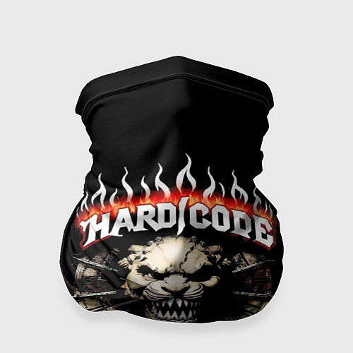 Бандана Hardcore рычащий зверь / 3D-принт – фото 1