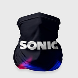 Бандана-труба Sonic neon flame, цвет: 3D-принт