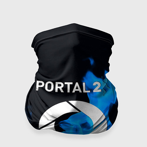 Бандана Portal 2 blue flame / 3D-принт – фото 1