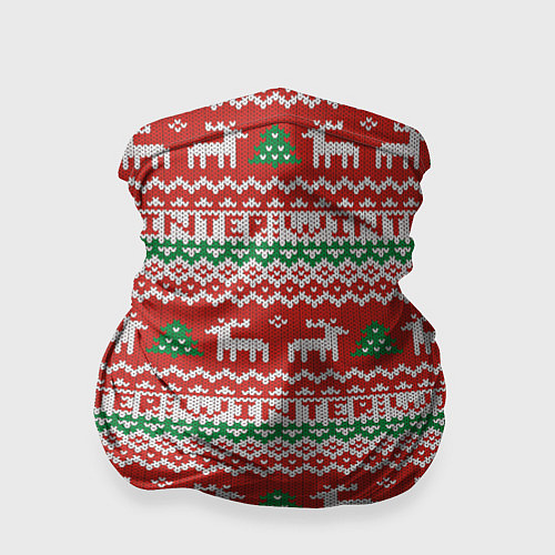 Бандана Deer christmas pattern / 3D-принт – фото 1