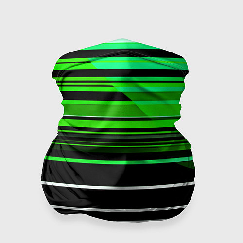 Бандана Разноцветные вертикальные линии / 3D-принт – фото 1