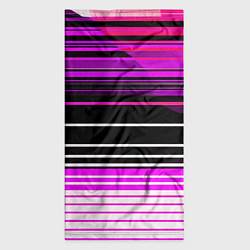 Бандана-труба Разноцветные вертикальные линии, цвет: 3D-принт — фото 2