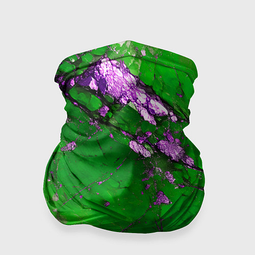 Бандана A purple mineral in a green stone / 3D-принт – фото 1