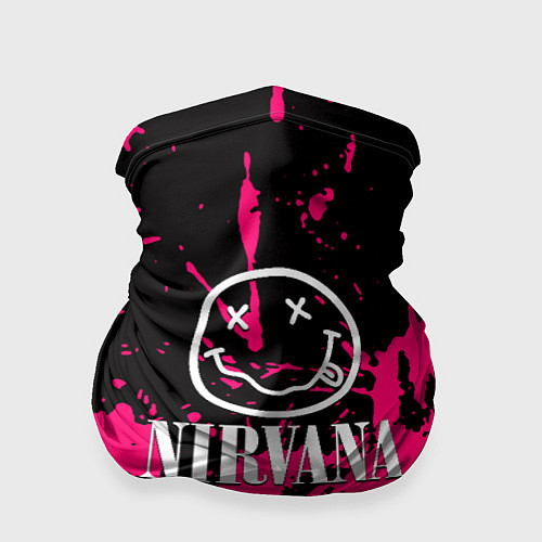 Бандана Nirvana pink color / 3D-принт – фото 1