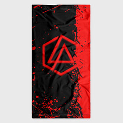 Бандана-труба Linkin park краски всплеск текстура, цвет: 3D-принт — фото 2