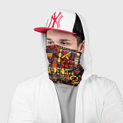 Бандана-труба Все дуреют с этой Африки, цвет: 3D-принт — фото 2