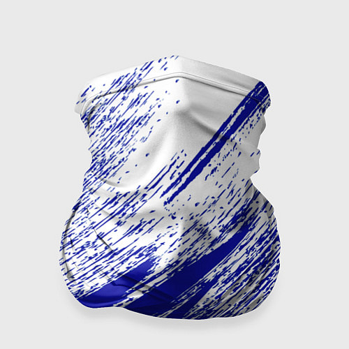 Бандана The color is white and blue / 3D-принт – фото 1