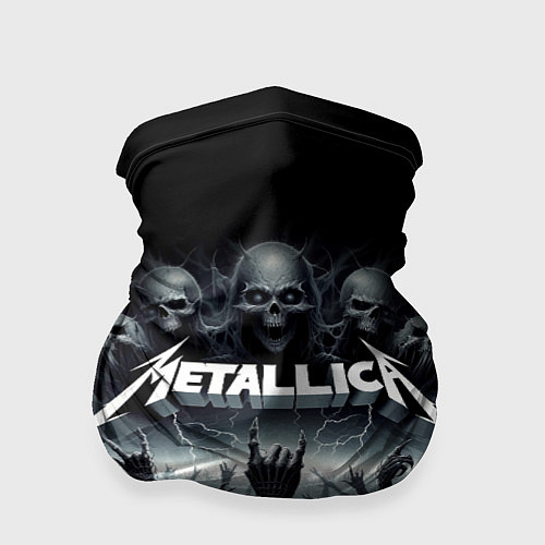 Бандана Metallica thrash metal - gesture / 3D-принт – фото 1