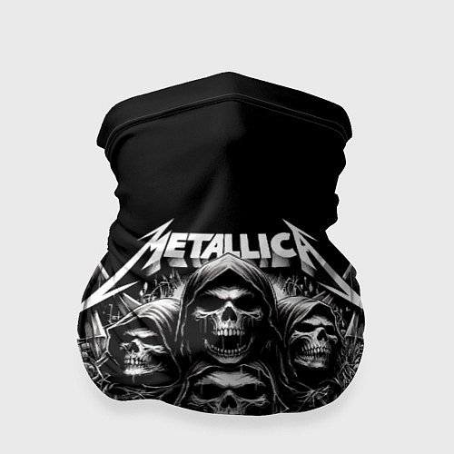 Бандана Metallica - four skulls / 3D-принт – фото 1