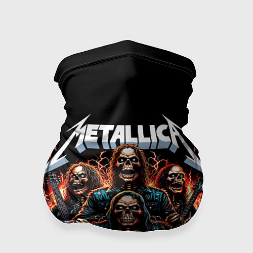 Бандана Metallica forever - thrash metal / 3D-принт – фото 1