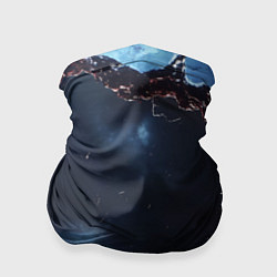 Бандана-труба Объемная дыра в стене текстура, цвет: 3D-принт