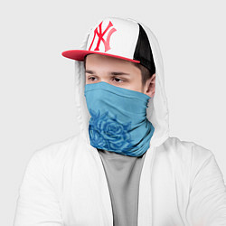 Бандана-труба Штурвал и три розы, цвет: 3D-принт — фото 2