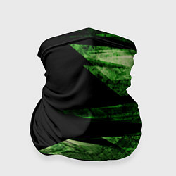 Бандана-труба Color green black, цвет: 3D-принт