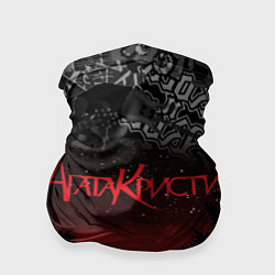 Бандана-труба Агата Кристи рок группа, цвет: 3D-принт