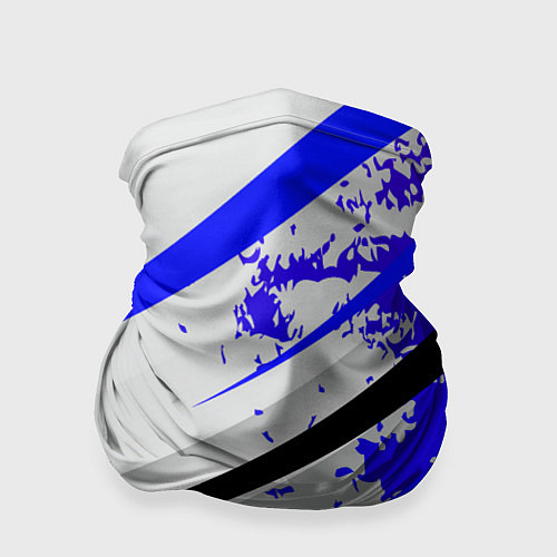 Бандана Color white blue / 3D-принт – фото 1