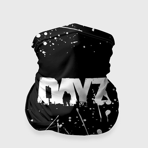 Бандана Dayz белые краски / 3D-принт – фото 1