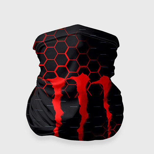 Бандана Monster energy текстура броня / 3D-принт – фото 1
