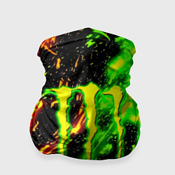 Бандана Monster energy кислотный стиль